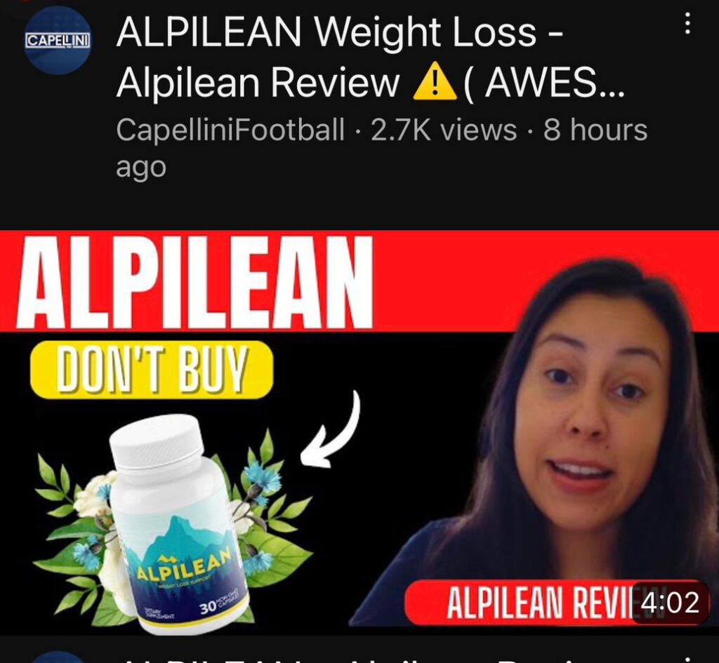 Alpilean real review