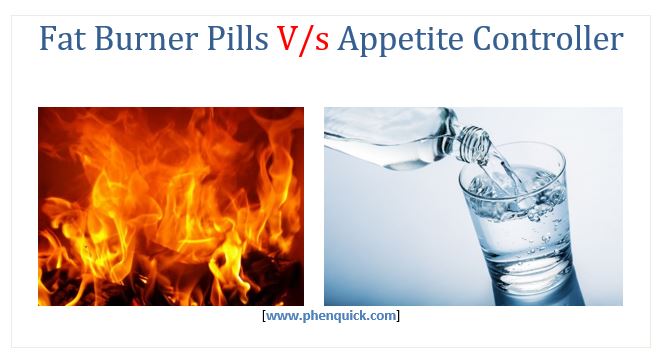 Fat burner V/s Appetite controller